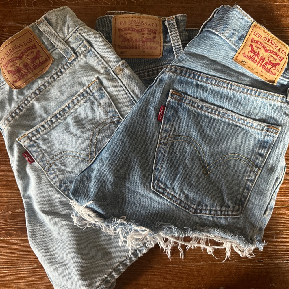 Levi’s Jean Short Bundle (3 pairs)